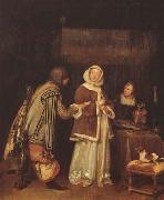 TERBORCH, Gerard The Letter (mk08) china oil painting reproduction